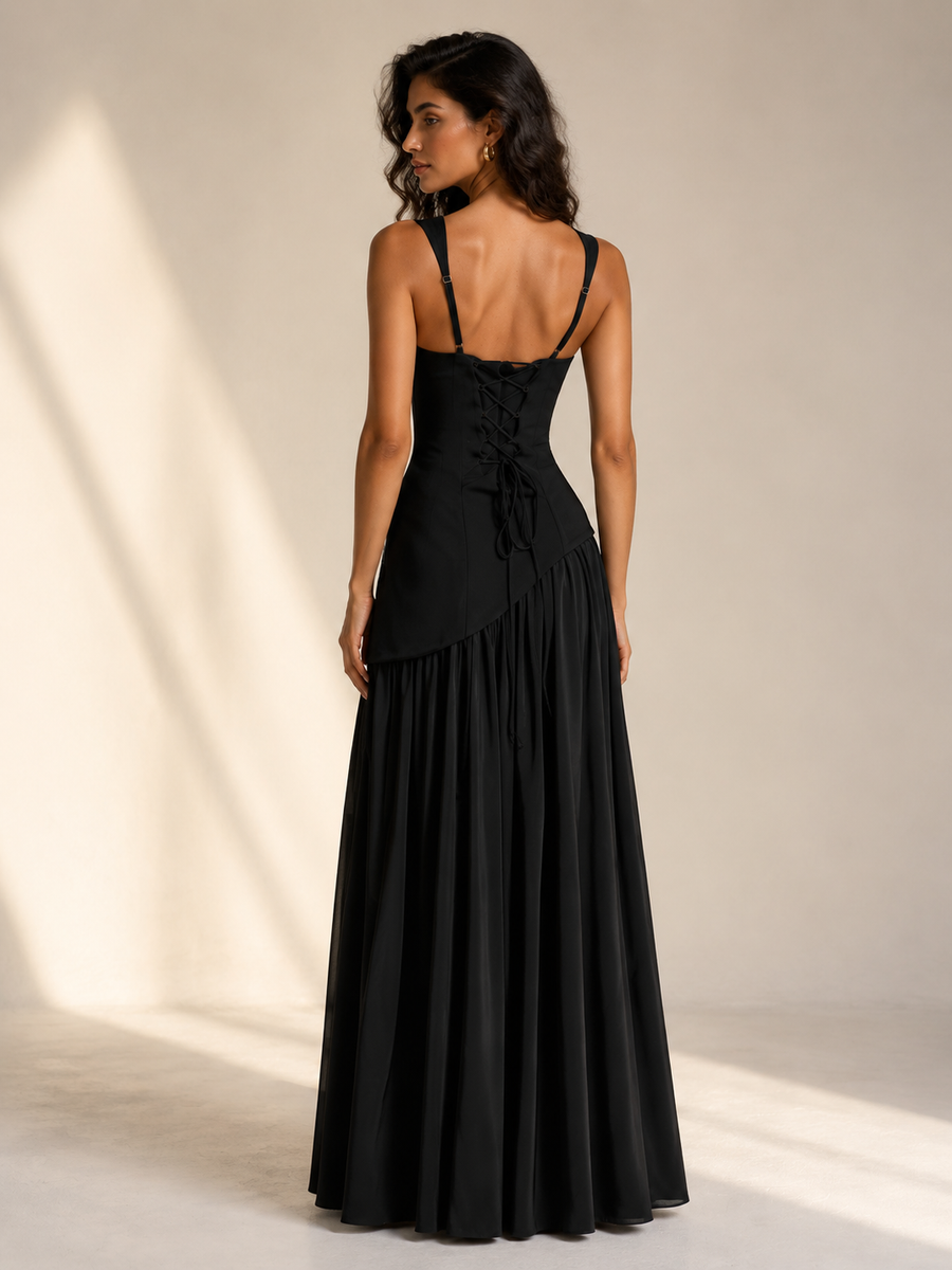 Olivia - Maxi Dress Square Neck