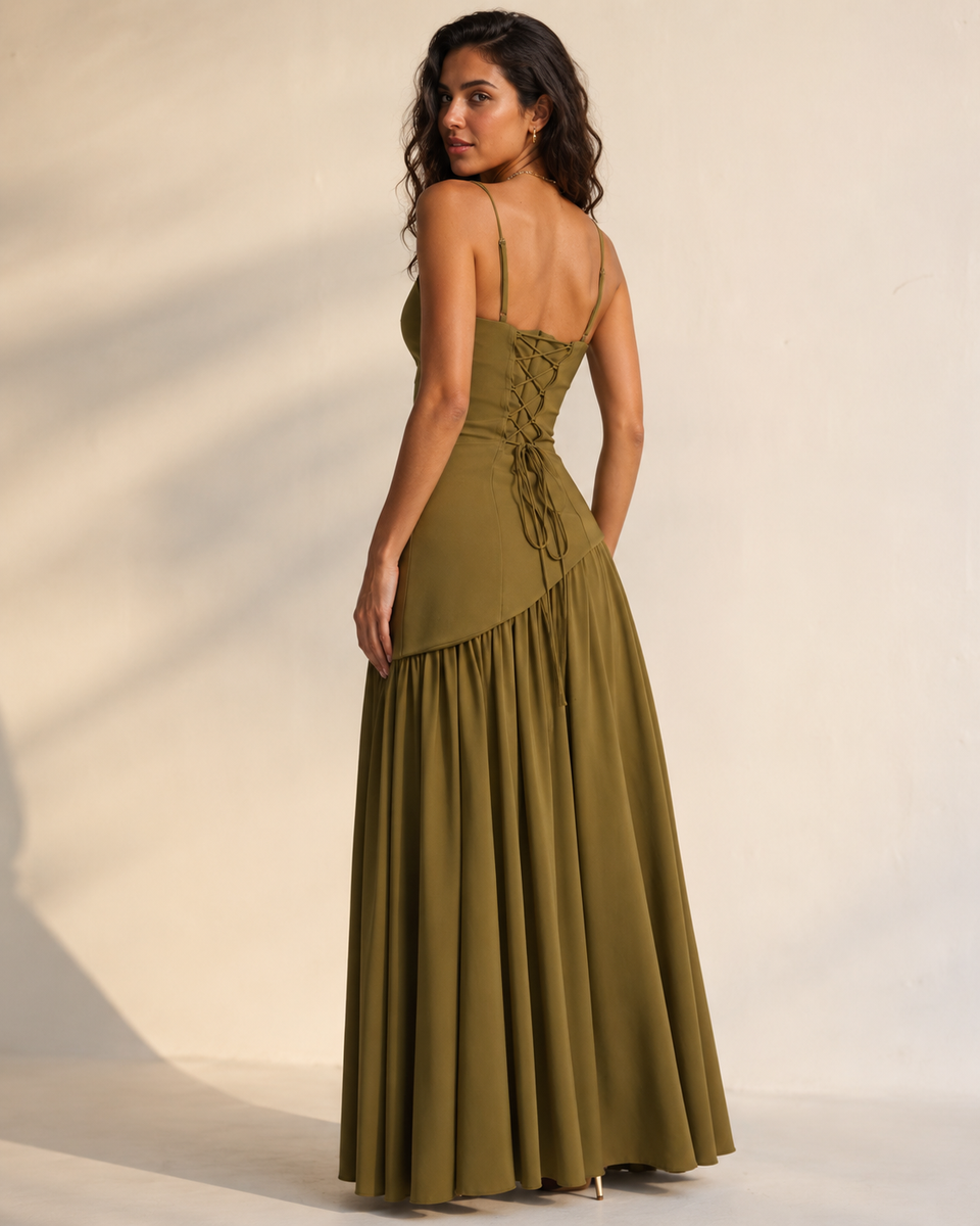 Olivia - Maxi Dress Square Neck